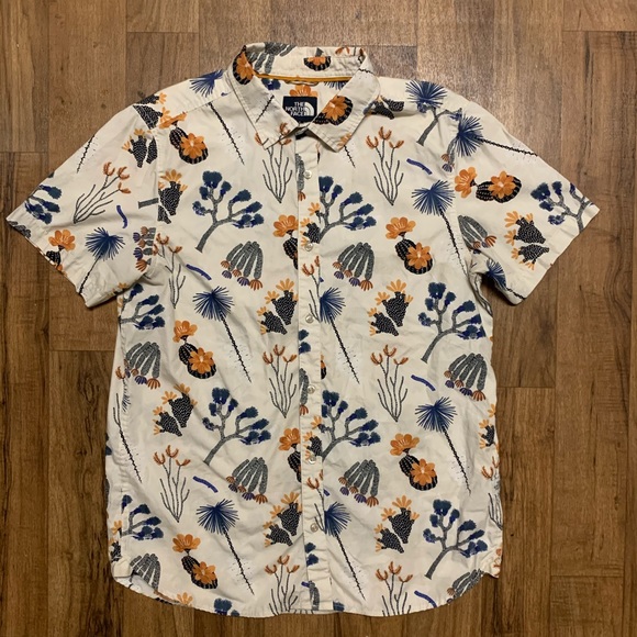 the north face hawaiian shirt